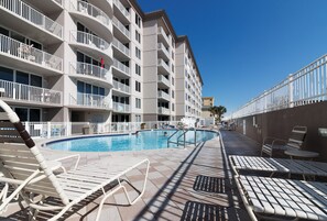 Una piscina climatizada