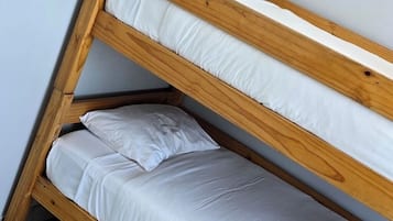 2 slaapkamers, beddengoed