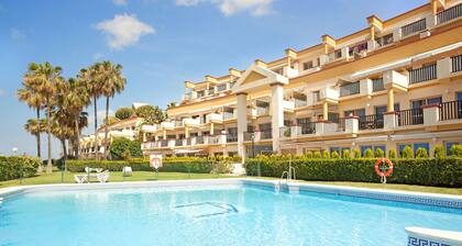 Studio in Marbella With Beachfront Pool