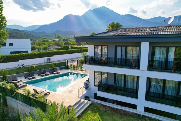 Basic Apartment, Balcony, Pool View | 1 bedroom, free WiFi - Erisch Apart (Kemer)