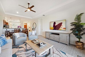 Villa, Plusieurs lits (Waikoloa Beach Villas F32) | Aire de séjour