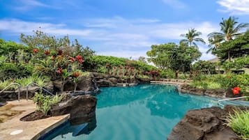 Villa, Multiple Beds (Waikoloa Beach Villas F32) | Pool | A heated pool