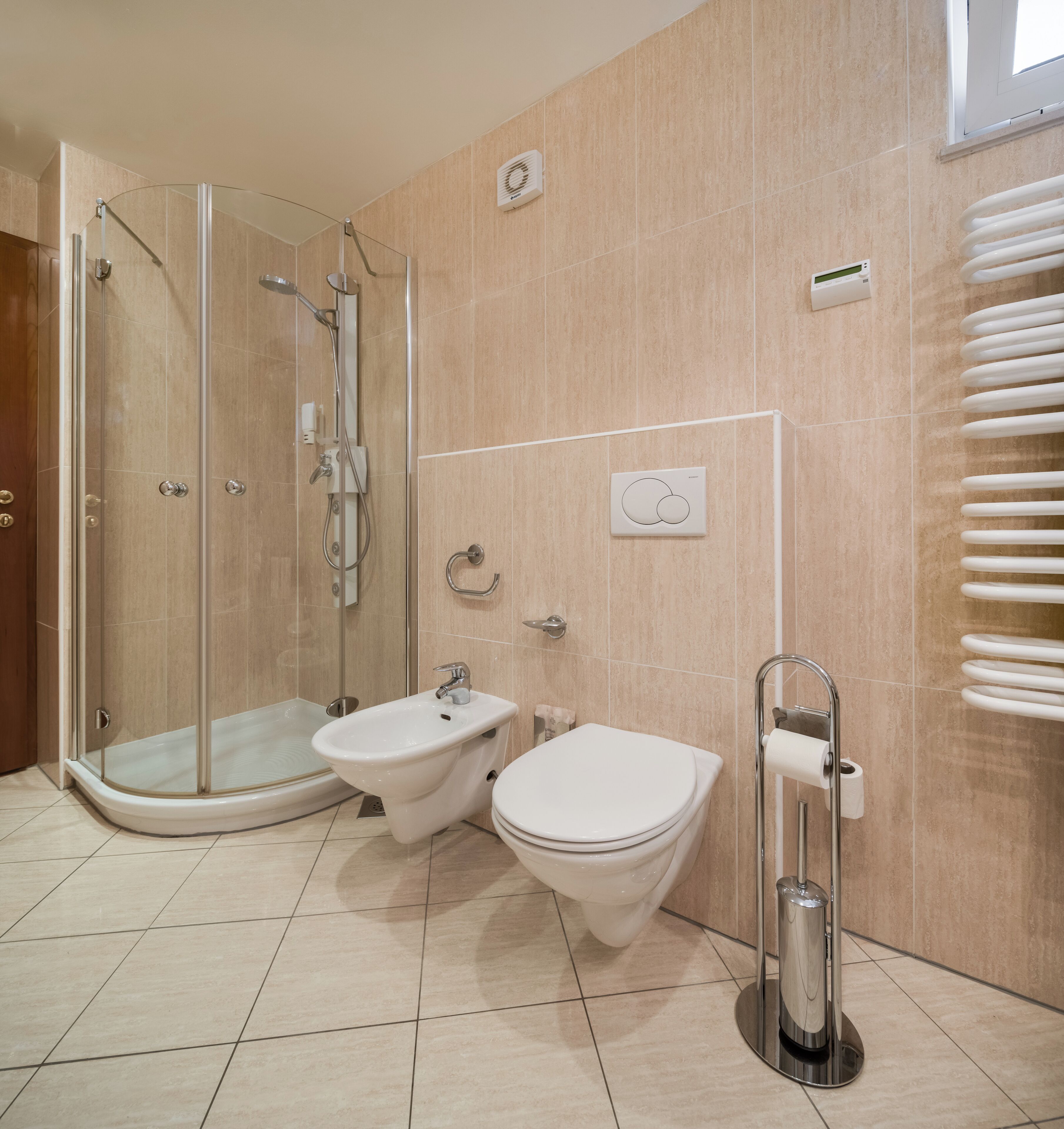 Chambre Deluxe Double ou avec lits jumeaux, 1 chambre, vue parc | Salle de bain