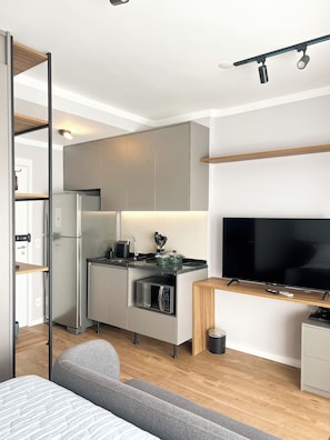 Private kitchen - Studio moderno Brooklin a 230m do metrô (São Paulo)