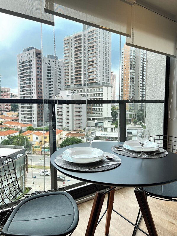 Exterior - Studio moderno Brooklin a 230m do metrô (São Paulo)