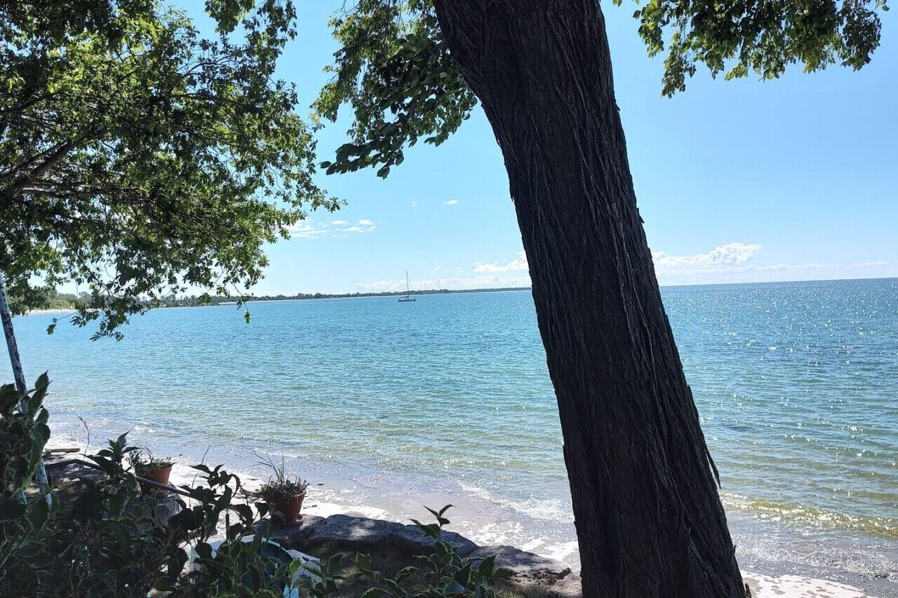 Accommodatie ligt op het strand, strandlakens