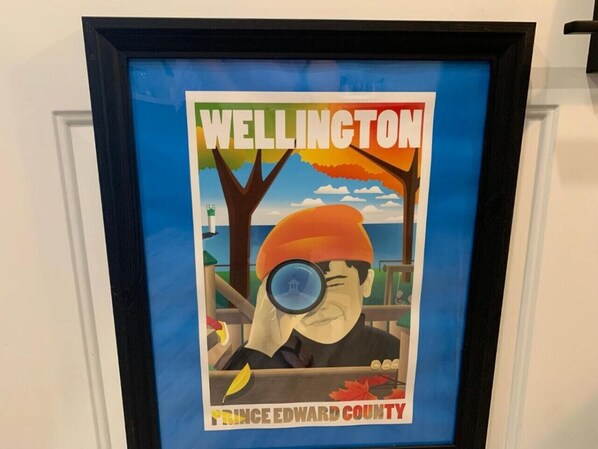 Póster enmarco de Wellington con el Condado de Prince Edward.