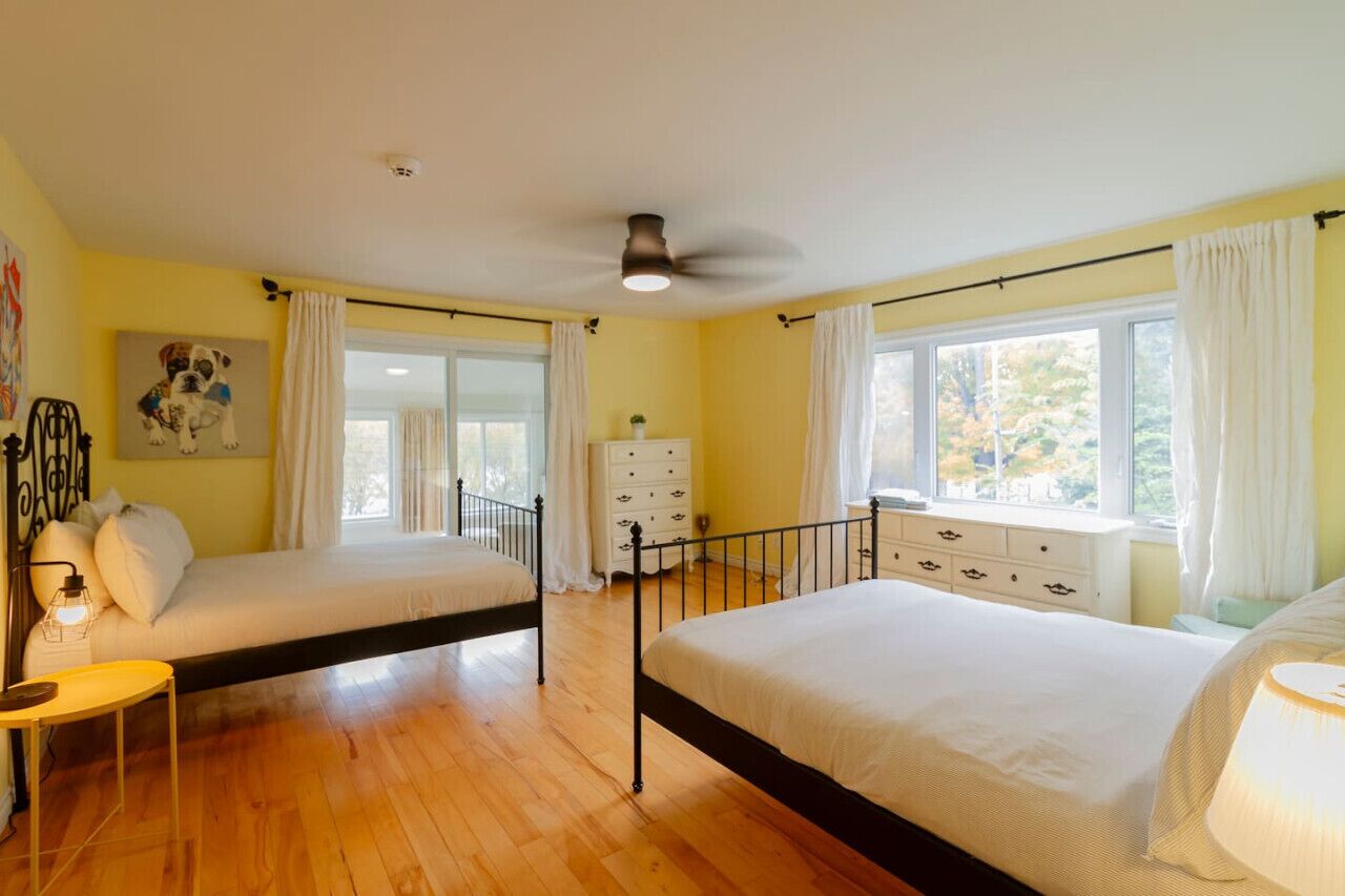 3 habitaciones, wifi gratis y ropa de cama 