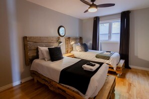 6 Schlafzimmer, Schreibtisch, kostenloses WLAN, Bettwäsche