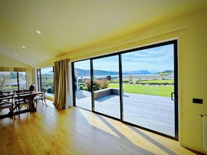 Luxury Villa, Lake View | Living area | Flat-screen TV - Cedar View (Lake Tekapo)
