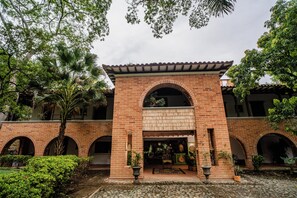 Façade de l’hébergement