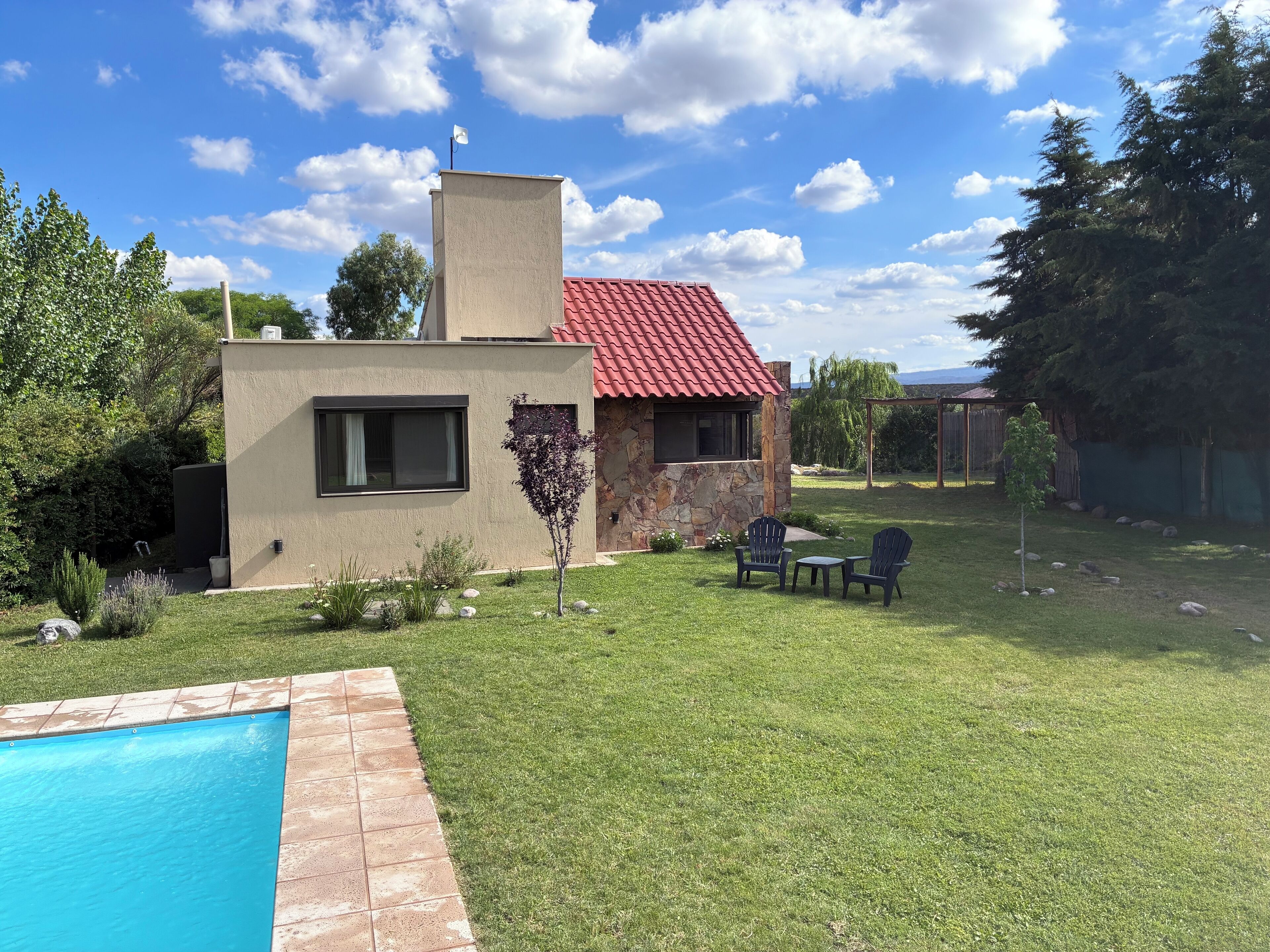 Alberca al aire libre 