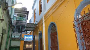 Facciata della struttura