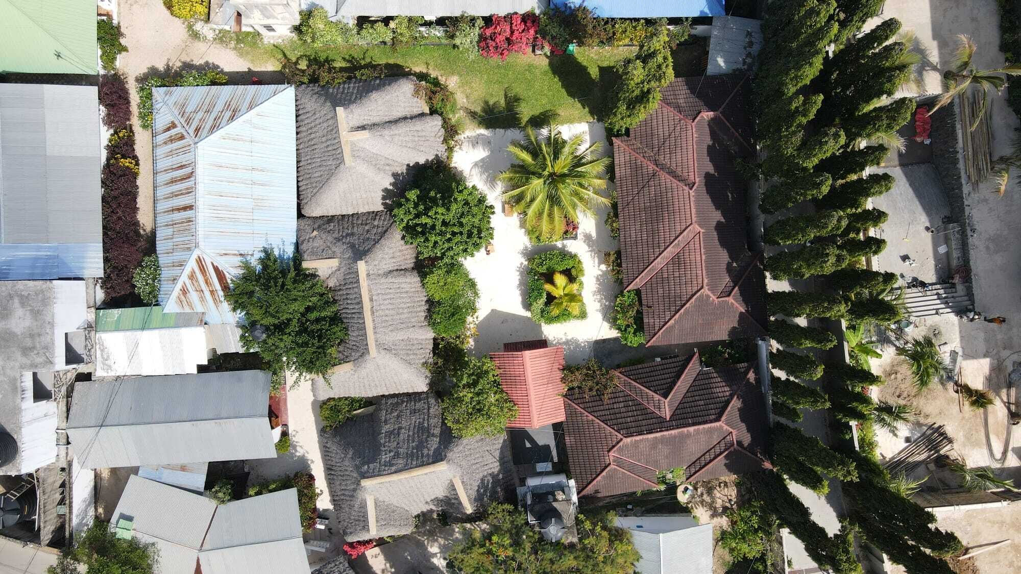 Façade de l’hébergement