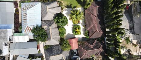 Façade de l’hébergement