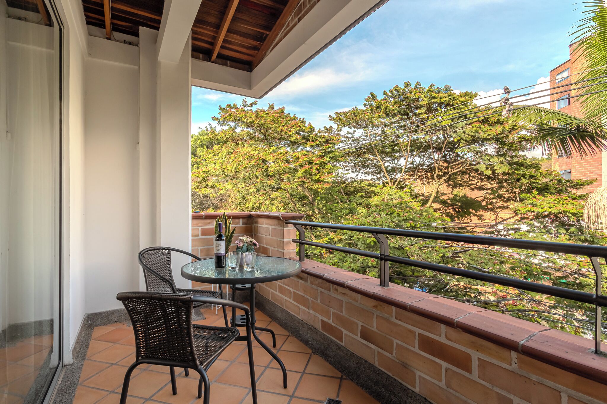 Apartamento, 1 cama de matrimonio, balcón, vistas a la ciudad | Terraza o patio