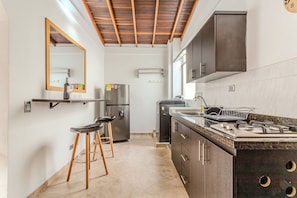 Studio, 1 Katil Ratu (Queen) dengan Katil Sofa, Kitchenette | Dapur peribadi