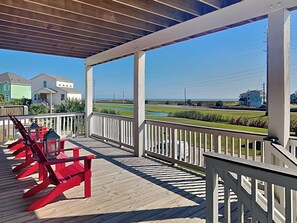 House, Multiple Beds, Patio, Beach View (Seaside Serenity) | View from room - Seaside Serenity (Galveston)
