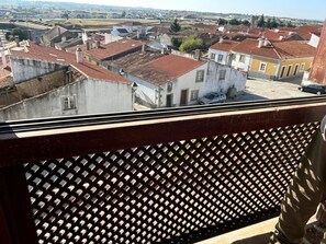 Blick vom Balkon