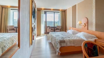 Hypo-allergenic bedding, individually decorated, individually furnished