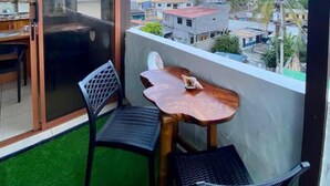 Superior appartement, uitzicht op de baai | Woonruimte
