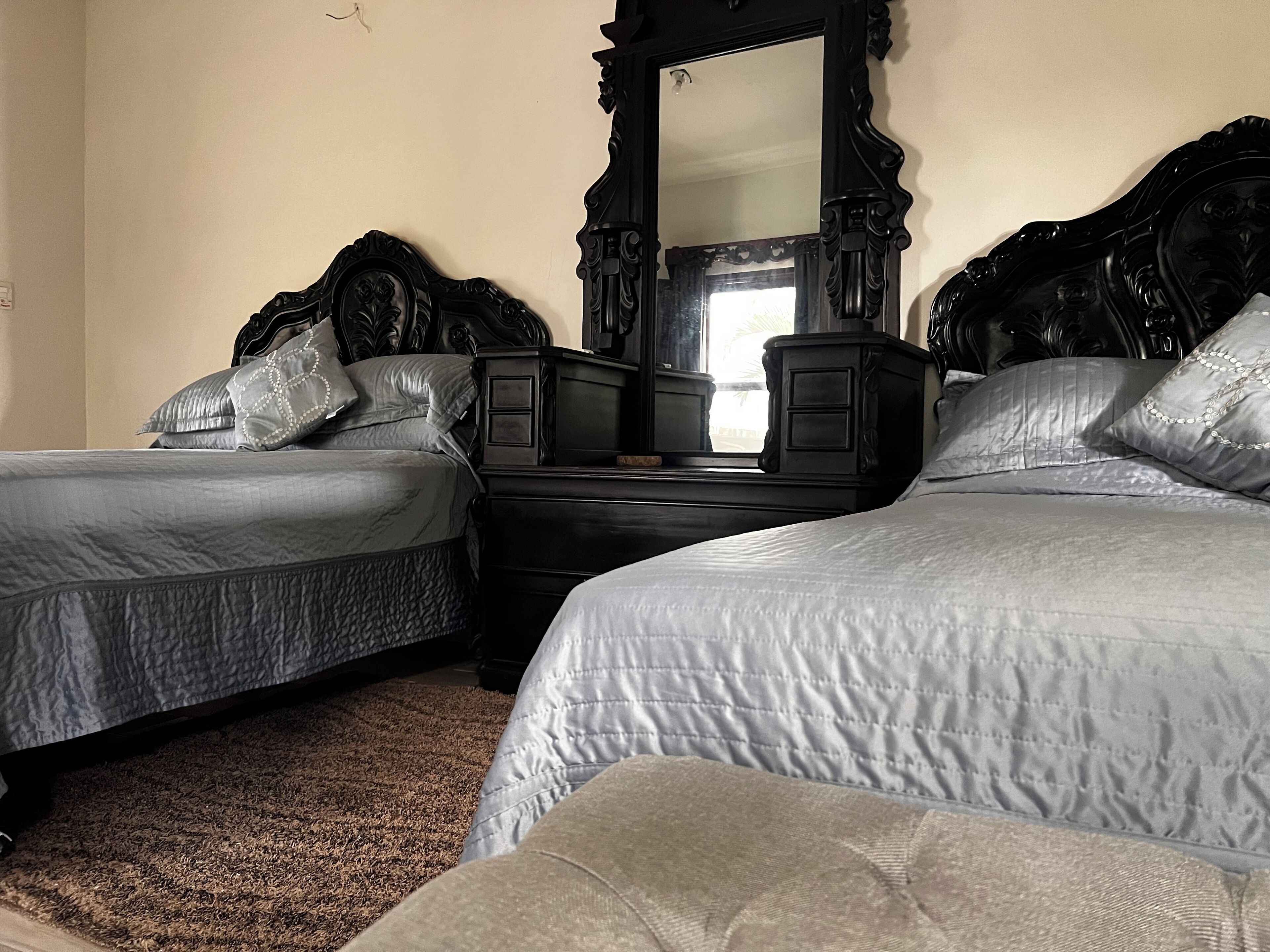 Premium bedding, Tempur-Pedic beds, individually decorated