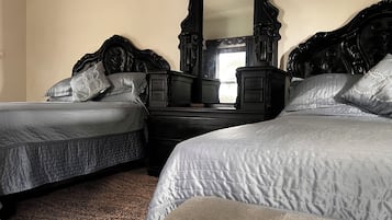 Premium bedding, Tempur-Pedic beds, individually decorated