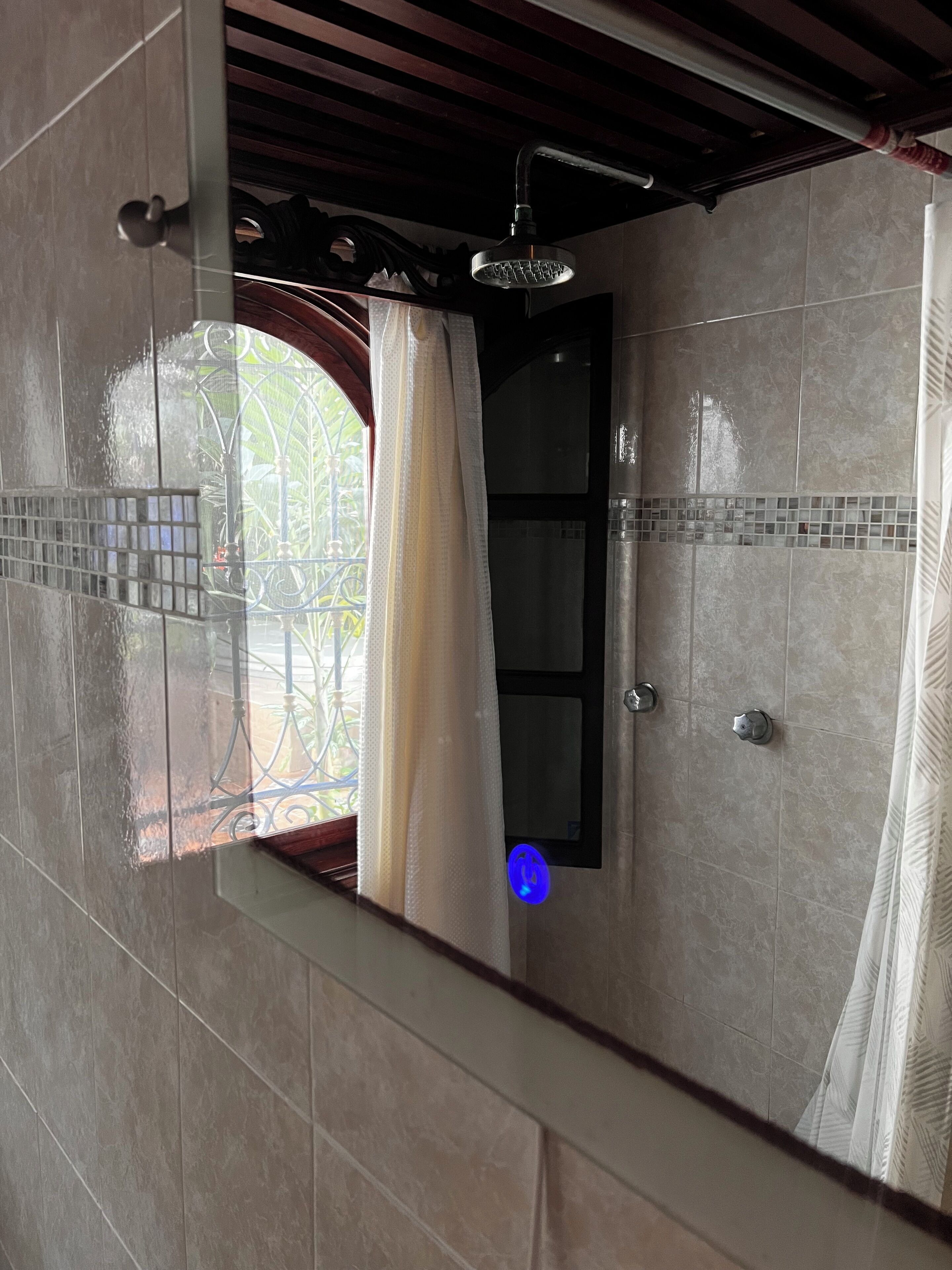 Premier Room | Bathroom | Shower, towels
