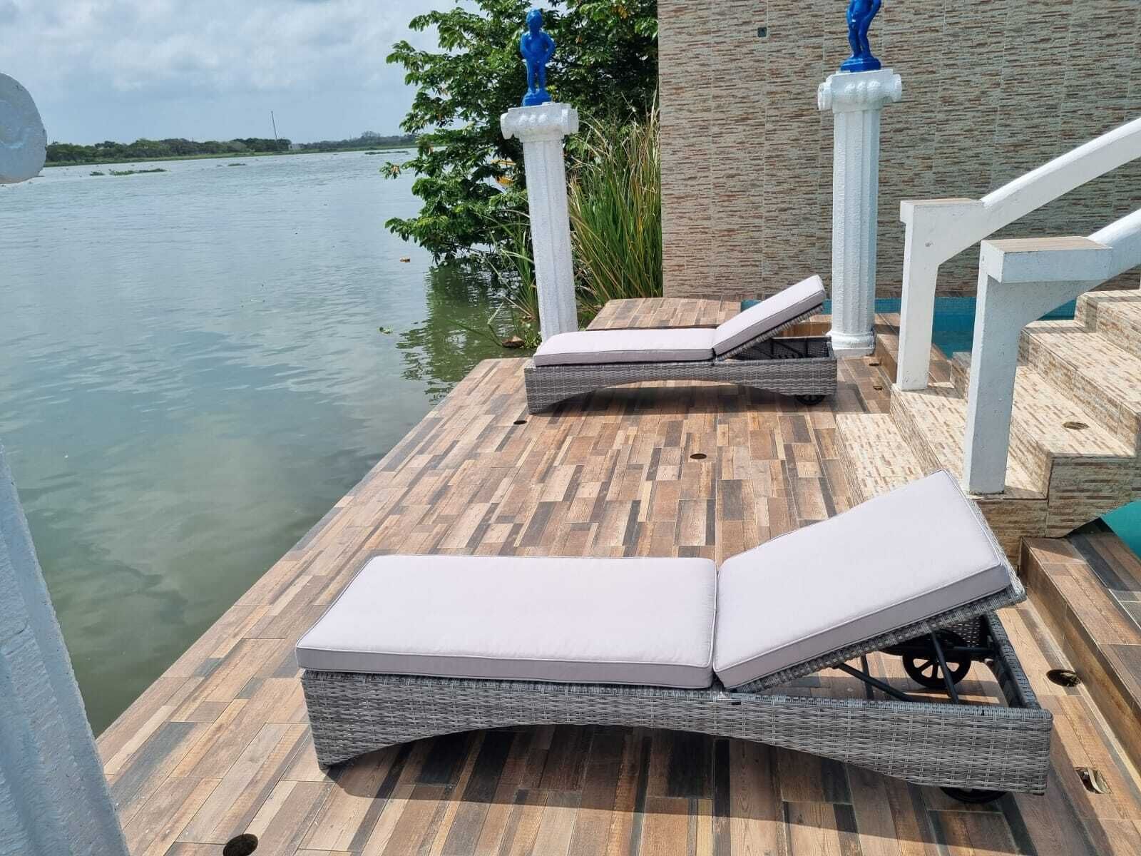 Alberca al aire libre 