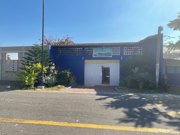 Fassade der Unterkunft