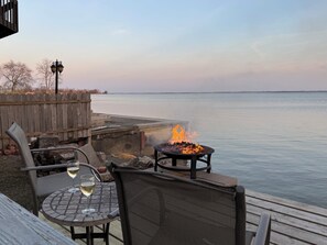 Terrace/patio - 10 out of 10 for Waterfront 2-bdrm Cottage on Grand Lake w/Seasonal Fishing Pier (Celina)