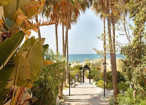 View from property - Studio in Marbella Near Romana Playa Beach (Marbella)