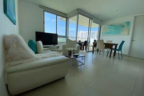Family Apartment | Living area - Apartamentos Velas al Mar - by SOHO (Santa Marta)