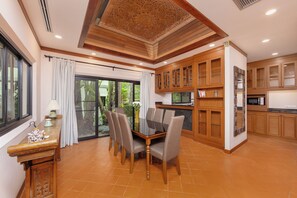 Family Villa, Lanai, Pool View | Living area | 115-inch plasma TV with satellite channels
