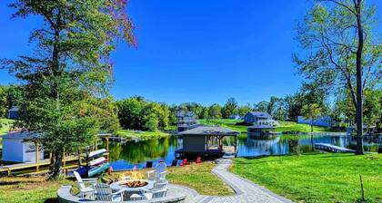 Lake Anna Lakefront | Hot Tub, Boat Dock, Beach