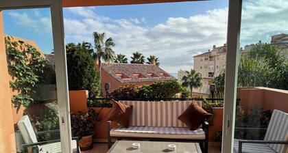 Beautiful Duplex Home with Pool only a short walk to Estepona port and beach