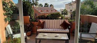Beautiful Duplex Home with Pool only a short walk to Estepona port and beach