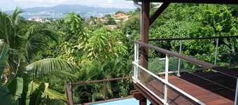 Ti Rode - Piscine, vue mer et montagne