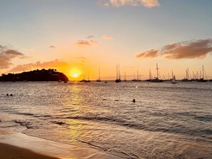 Beach nearby - Ti Rode - Piscine, vue mer et montagne (Les Trois-Îlets)