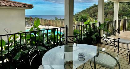 Villa Mare Ăš Machja avec piscine et vue mer