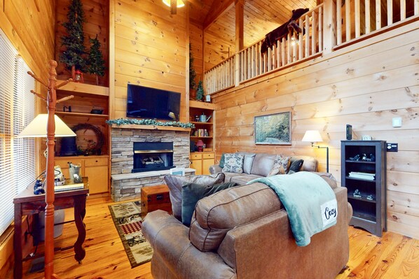 TV, fireplace, DVD player, table football