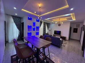 Family Apartment, Balcony, City View | Living area - 989 Apartments (Abuja)