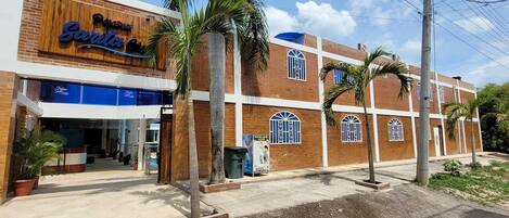 Fassade der Unterkunft