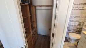 Apartment | Bathroom | Combined shower/tub, hair dryer, towels, soap