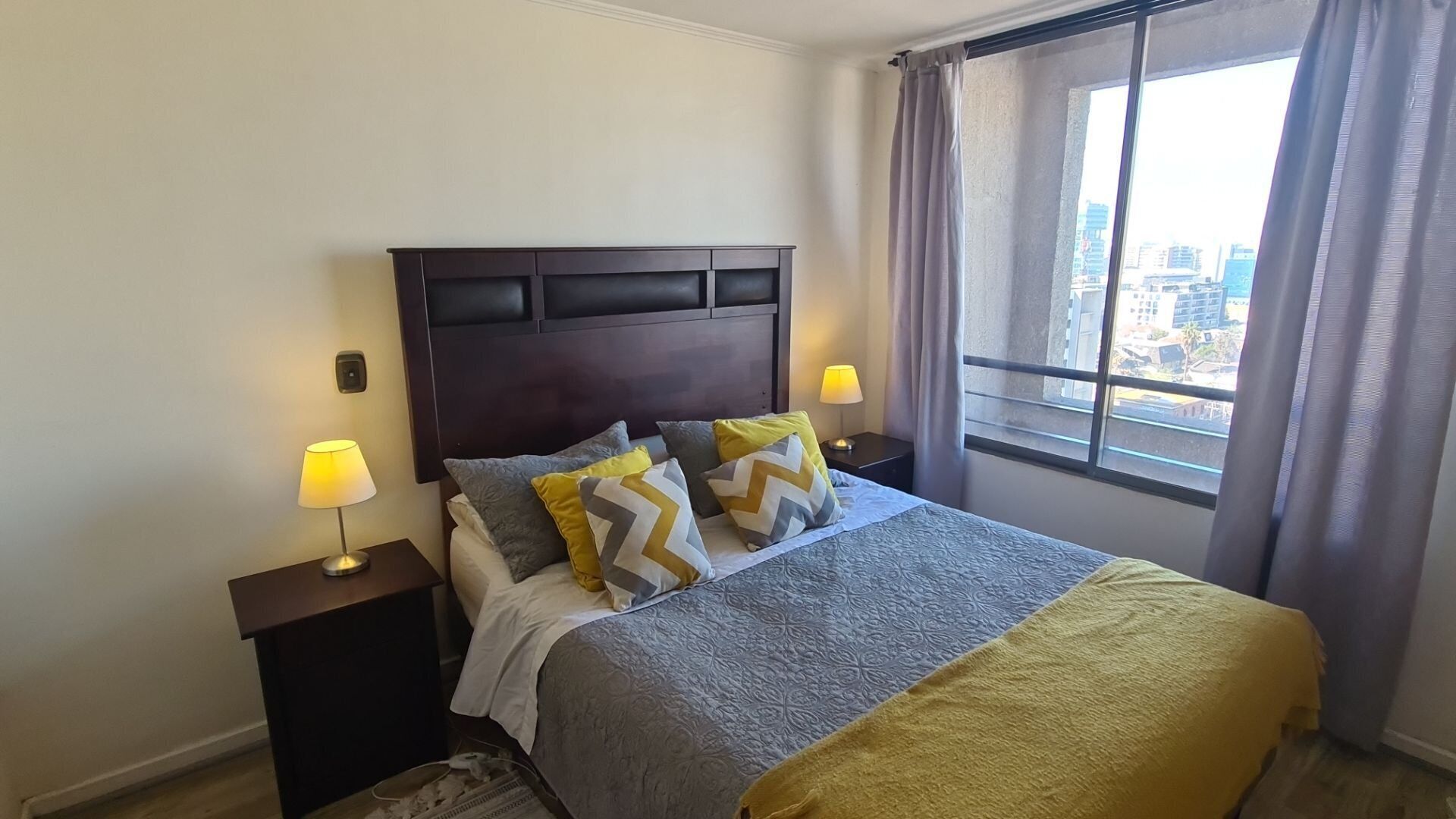 公寓, 1 张双人床, 阳台, 山景 | 熨斗/熨衣板、免费 WiFi、床单、轮椅无障碍