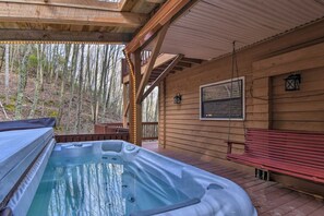 Bain à remous extérieur