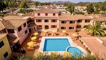 Una piscina climatizada