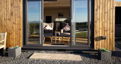 Romantik-Apartment-Eigenes Badezimmer-Blick auf die Landschaft