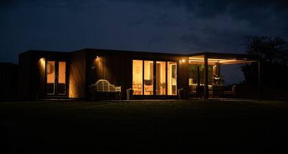 Luxury Cabin with Hot Tub & Hill Views