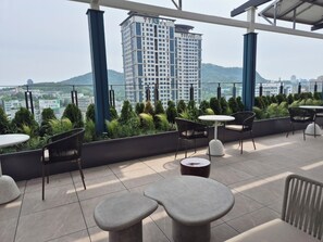 Rooftop terrace - New Blanc Central Myeongdong (Seoul)